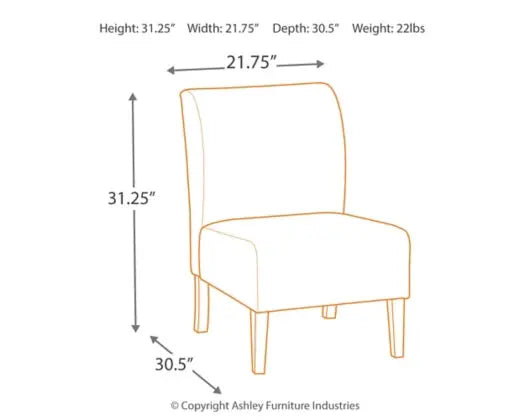 Triptis Accent Chair - Furniture Story