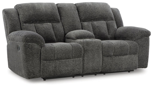 Frohn Reclining Love Seat - Furniture Story
