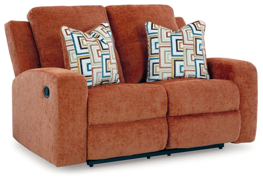 Danum Reclining Love Seat - Furniture Story