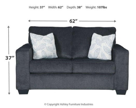Altari Loveseat - Furniture Story