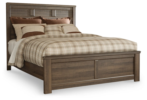 Juararo Queen Panel Bed - Furniture Story