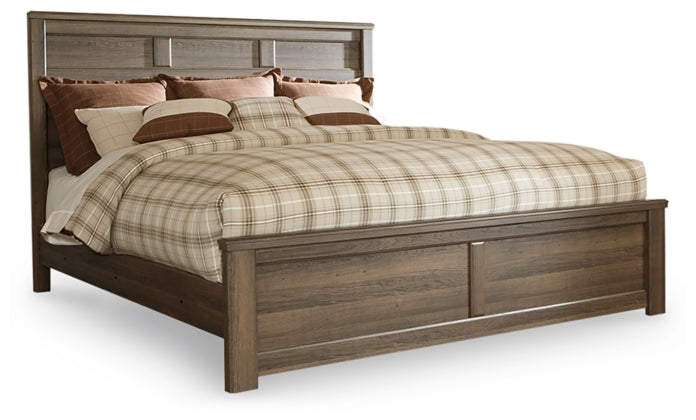 Juararo King Panel Bed - Furniture Story