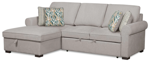 Tristan Sectional Duvernay Stucco - Furniture Story