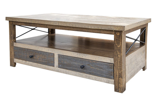 Andaluz 4 Drawers Cocktail Table - Furniture Story