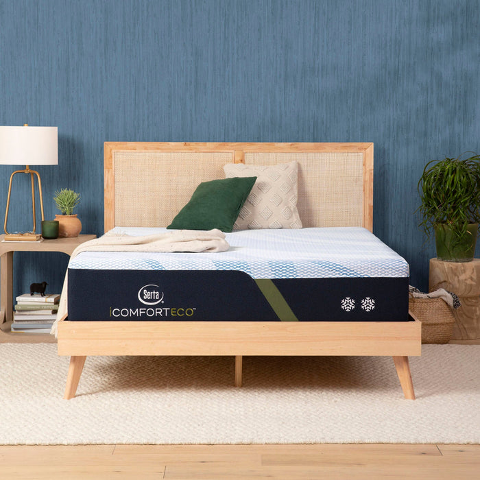 iComfort - SERTA - Full - ECO F10 Medium Firm Mattress - Furniture Story