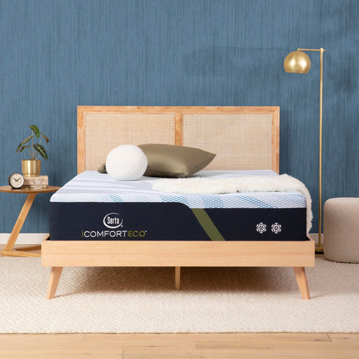 iComfort - SERTA - Full - ECO F20GL Plush Mattress - Furniture Story