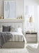 Oxford Upholstered Platform Queen Bed in Mineral - Furniture Story