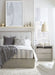 Oxford Upholstered Platform King Bed in Mineral - Furniture Story