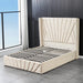 VFB-03 Velvet Storage Queen Bedframe - Furniture Story