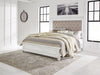 Brynhurst King Upholstered Bed with Storage Bench - Furniture Story