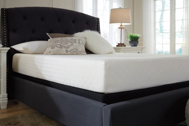 10 Inch Chime Memory Foam Queen Mattress in a Box - Furniture Story