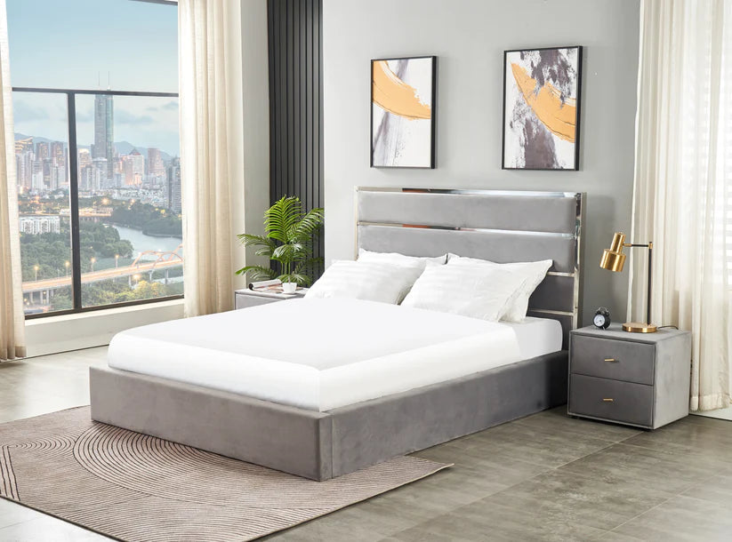 BLANCA - Upholstered Bed - Furniture Story