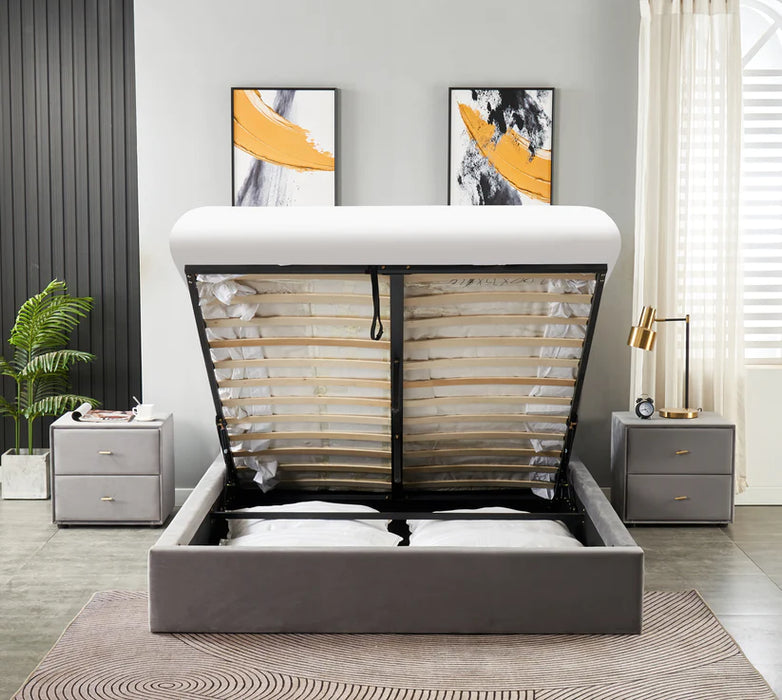 BLANCA - Upholstered Bed - Furniture Story