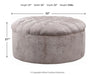 Carnaby Oversized Accent Ottoman - Furniture Story