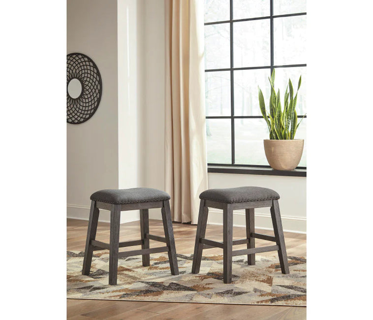 Caitbrook Counter Height Table + Backless Counter Stool - Furniture Story