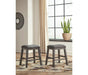 Caitbrook Counter Height Table + Backless Counter Stool - Furniture Story