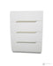 ZOE GLOSSY WHITE 4 DRAWER BEDROOM CHEST - Furniture Story