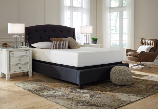 Chime 12 Inch Memory Foam Queen Mattress in a Box - Furniture Story