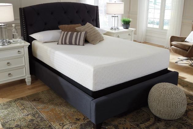 Chime 12 Inch Memory Foam Queen Mattress in a Box - Furniture Story