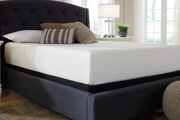 Chime 12 Inch Memory Foam Queen Mattress in a Box - Furniture Story