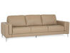 Zuri 77631 Stationary 98" Leather Sofa - Furniture Story