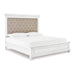 Brynhurst King Upholstered Bed with Storage Bench - Furniture Story