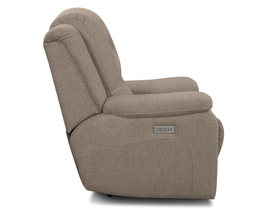 Leighton 41063 Power Headrest Power Reclining 86"  (Made to order) - Furniture Story