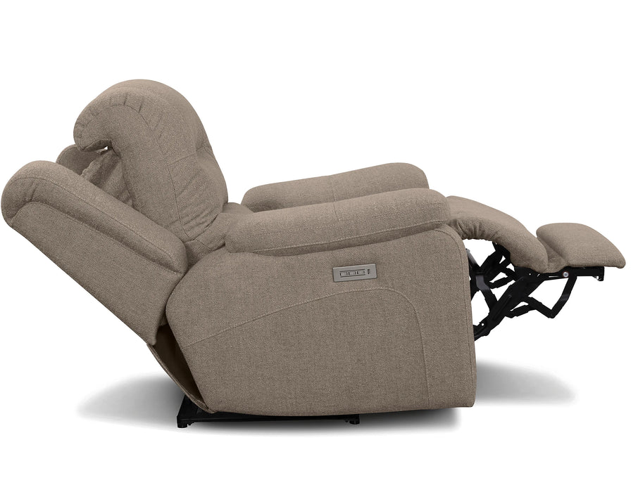 Leighton 41063 Power Headrest - Power Lumbar - Power Recliner (Made to order) - Furniture Story