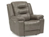 Leighton 41063 Power Headrest - Power Lumbar - Power Recliner (Made to order) - Furniture Story