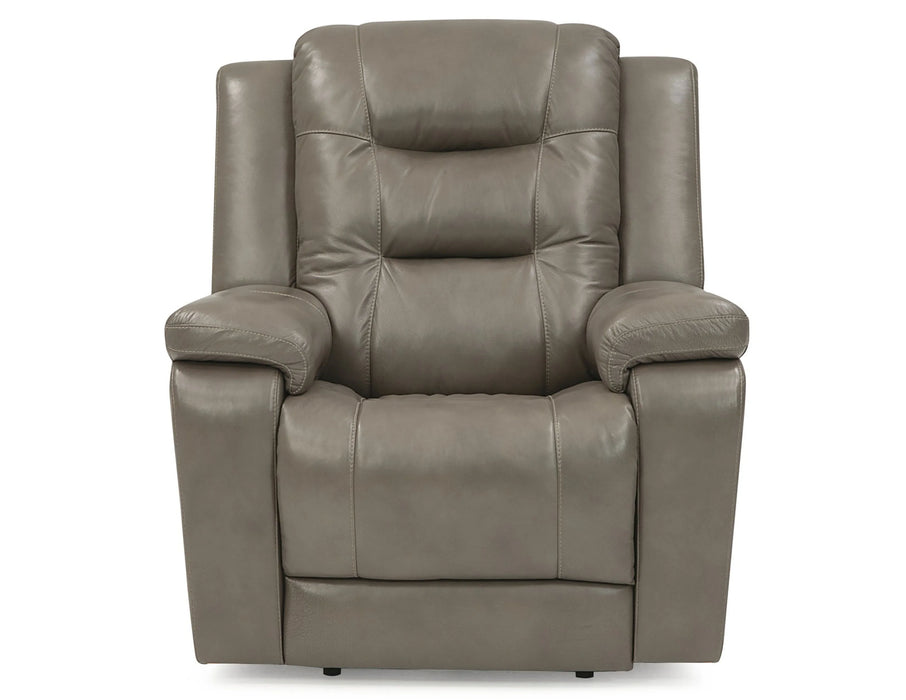 Leighton 41063 Power Headrest - Power Lumbar - Power Recliner (Made to order) - Furniture Story