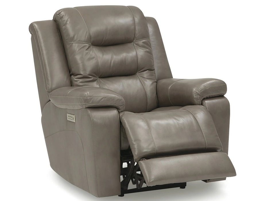 Leighton 41063 Power Headrest - Power Lumbar - Power Recliner (Made to order) - Furniture Story