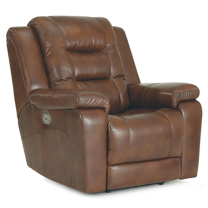 Leighton 41063 Power Headrest - Power Lumbar - Power Recliner (Made to order) - Furniture Story