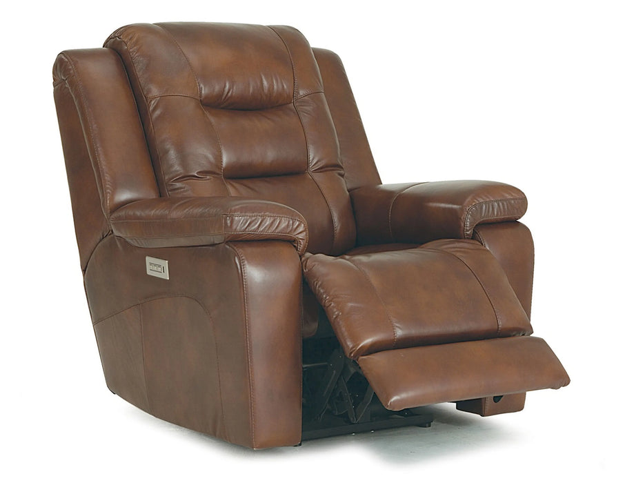 Leighton 41063 Power Headrest - Power Lumbar - Power Recliner (Made to order) - Furniture Story