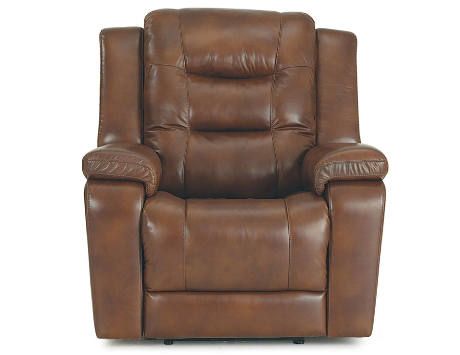 Leighton 41063 Power Headrest - Power Lumbar - Power Recliner (Made to order) - Furniture Story