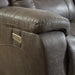 Leighton 41063 Power Headrest - Power Lumbar - Power Reclining Sectional ( order fabrics and leathers) - Furniture Story