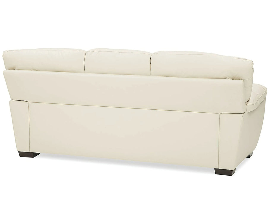 Amisk 77343 Stationary 84" Leather Sofa - Furniture Story