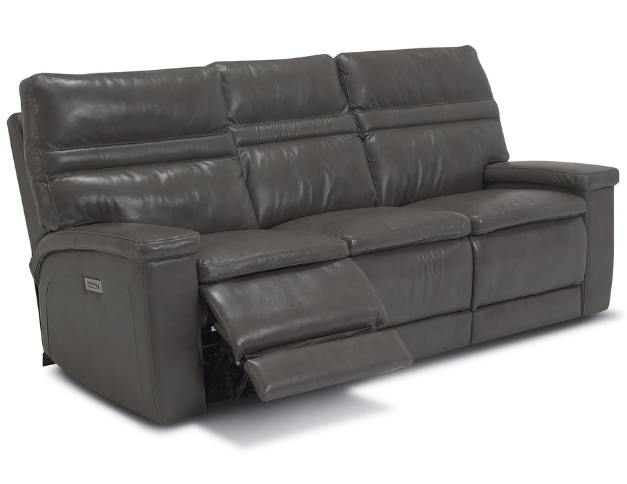 Leo 41185 Power Headrest Power Reclining 85" Sofa (Made to order) - Furniture Story