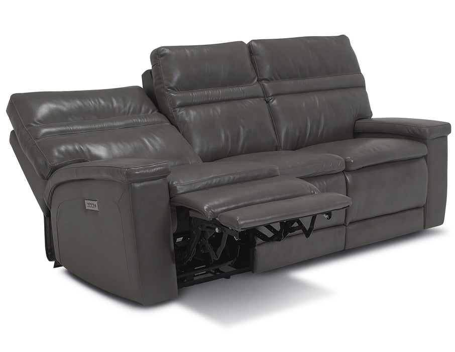 Leo 41185 Power Headrest Power Reclining 85" Sofa (Made to order) - Furniture Story