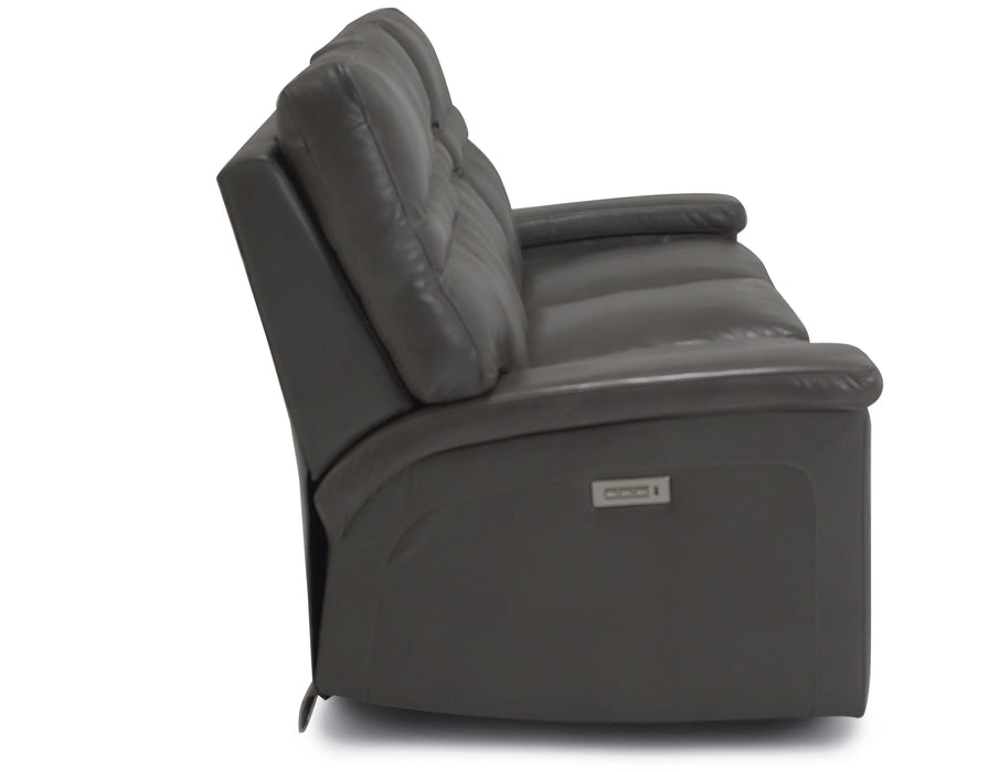 Leo 41185 Power Headrest Power Reclining 85" Sofa (Made to order) - Furniture Story