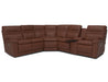 Leo 41185 Power Headrest Power Reclining Sectional (Made to order fabrics and leathers) - Furniture Story