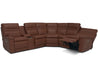 Leo 41185 Power Headrest Power Reclining Sectional (Made to order fabrics and leathers) - Furniture Story