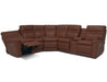 Leo 41185 Power Headrest Power Reclining Sectional (Made to order fabrics and leathers) - Furniture Story