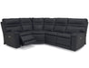 Leo 41185 Power Headrest Power Reclining Sectional (Made to order fabrics and leathers) - Furniture Story