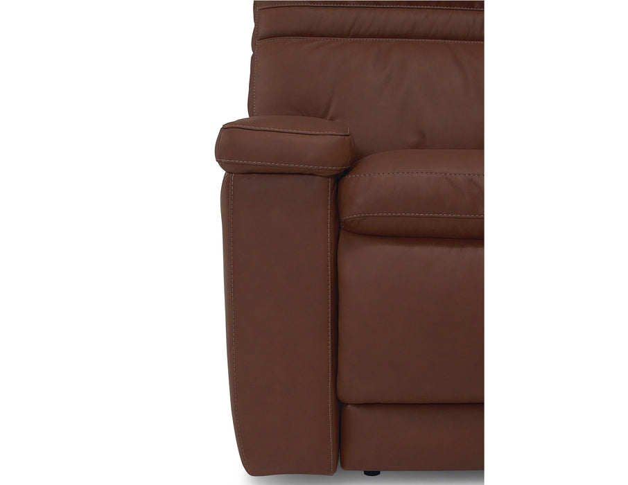 Leo 41185 Power Headrest Power Reclining Sectional (Made to order fabrics and leathers) - Furniture Story