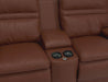 Leo 41185 Power Headrest Power Reclining Sectional (Made to order fabrics and leathers) - Furniture Story