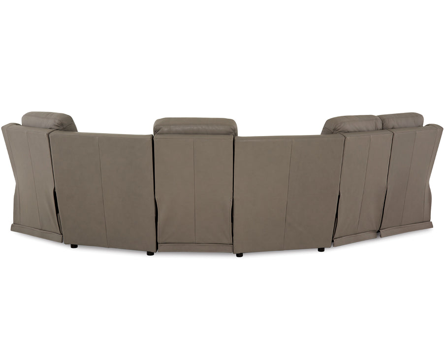 Asher 41065 Power Headrest Power Reclining Sectional (Made to order) - Furniture Story