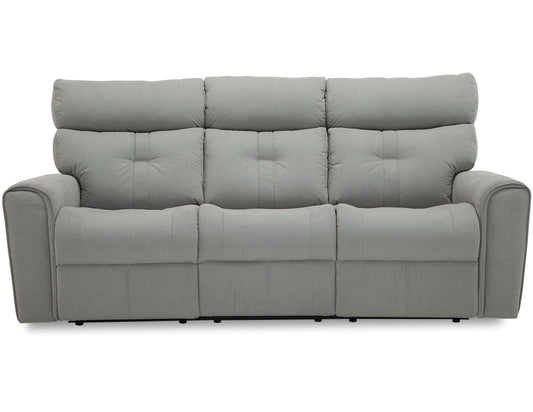 Acacia 41080 Power Headrest Power Reclining 85" Sofa (Available in fabric & leather) - Furniture Story