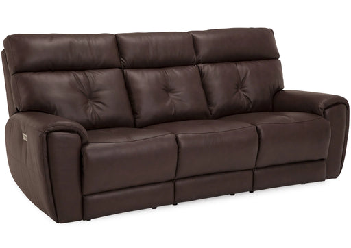 Aedon 41502 Power Headrest Power Reclining 88" Sofa (Fabric and leather choices) - Furniture Story