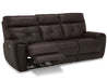 Aedon 41502 Power Headrest Power Reclining 88" Sofa (Fabric and leather choices) - Furniture Story