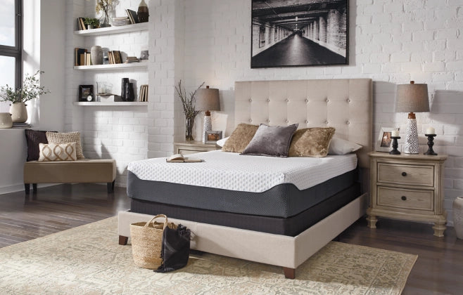 12 Inch Chime Elite Twin Memory Foam Mattress in a box - Furniture Story